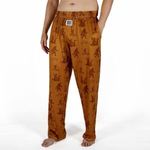 BRIEF INSANITY BIGFOOT ABDUCTION LOUNGE PAJAMA PANTS Size Medium NWT
